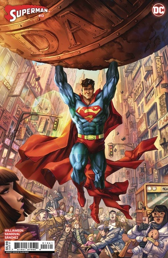 [FEB242449] Superman #13 (Cover D Alan Quah Card Stock Variant)