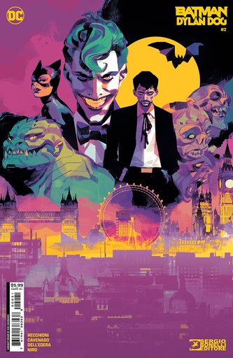 [FEB242516] Batman/Dylan Dog #2 of 3 (Cover B Gigi Cavenago Card Stock Variant)