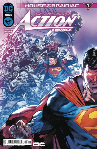 [FEB242440] Action Comics #1064 (Cover A Rafa Sandoval Connecting Cover)