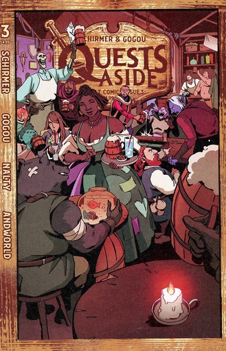 [APR221907] Quests Aside #3 (Cover A Elena Gogou)