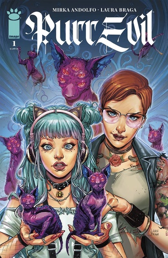 [MAY230053] Purr Evil #1 of 6 (Cover A Laura Braga)