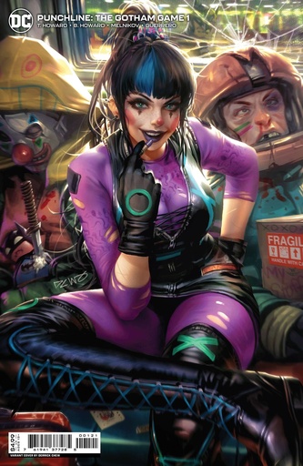 [AUG223165] Punchline: The Gotham Game #1 of 6 (Cover B Derrick Chew Card Stock Variant)