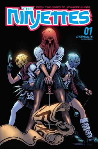 [JUL220564] The Ninjettes #1 of 5 (Cover B Jonathan Lau)