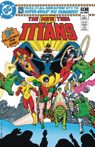 [OCT232873] New Teen Titans #1 (Facsimile Edition Cover A George Perez & Dick Giordano)