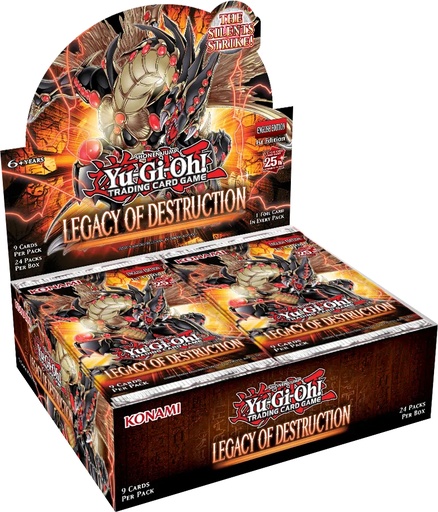 [KON18472] Yu-Gi-Oh! - Legacy of Destruction Booster Box (24 packs)