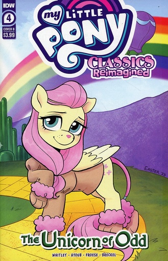 [OCT231324] My Little Pony: Classics Reimagined - The Unicorn of Odd #4 (Cover B Robin Easter)