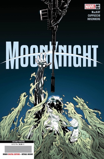 [MAR228332] Moon Knight #10 (2nd Printing Cory Smith)