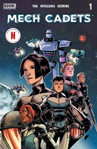 [JUN230403] Mech Cadets #1 of 6 (Cover C Takeshi Miyazawa & Ian Herring Foil Variant)