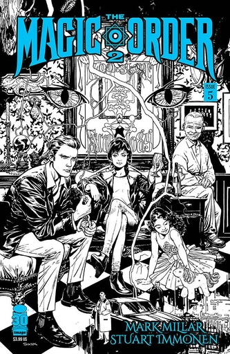 [DEC210303] The Magic Order 2 #5 of 6 (Cover D Ryan Sook B&W Variant)