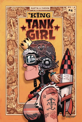 [NOV201014] King Tank Girl #4 of 5 (Cover A Brett Parson)