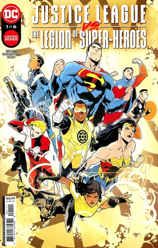 [NOV213089] Justice League vs. the Legion of Super-Heroes #1 (Cover A Scott Godlewski)