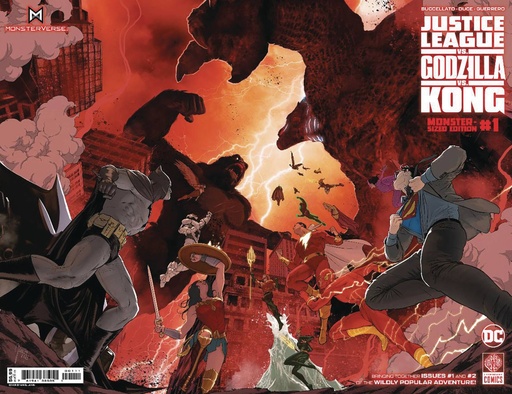 [OCT238851] Justice League vs. Godzilla vs. Kong: Monster Edition #1