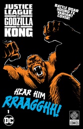 [AUG232951] Justice League vs. Godzilla vs. Kong #1 of 7 (Cover G Christian Duce Kong Roar Sound FX Gatefold Variant)