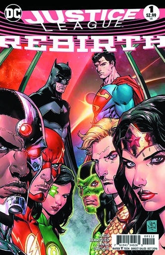 [JUN168229] Justice League: Rebirth #1 (2nd Printing)