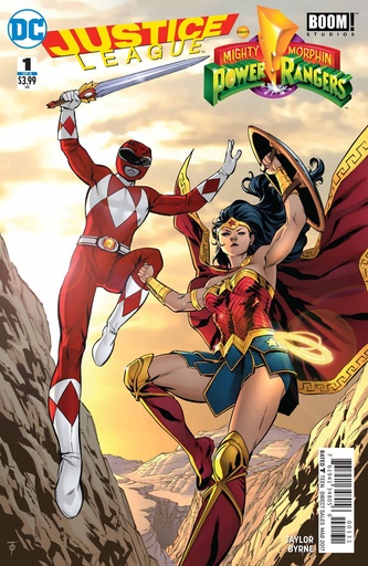 [NOV160289] Justice League/Power Rangers #1 of 6 (Marcus To Wonder Woman Red Ranger Variant)