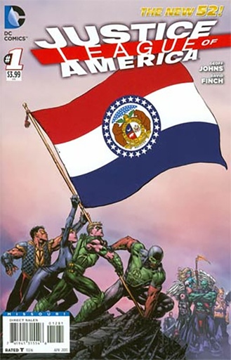 [DEC120210] Justice League of America #1 (Missouri Variant)