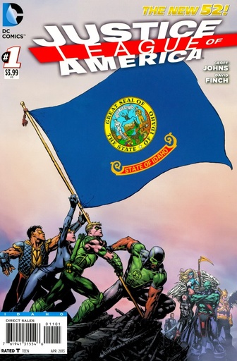 [DEC120197] Justice League of America #1 (Idaho Variant)