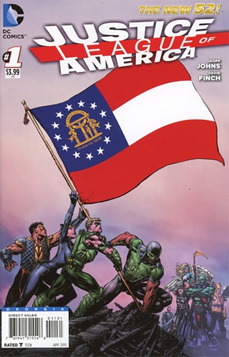 [DEC120195] Justice League of America #1 (Georgia Variant)