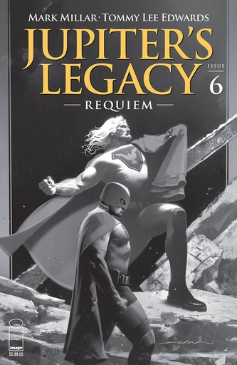 [SEP210179] Jupiter's Legacy: Requiem #6 of 12 (Cover C Jeff Dekal B&W Variant)