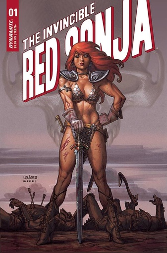 [MAR210727] Invincible Red Sonja #1 (Cover B Joseph Michael Linsner)