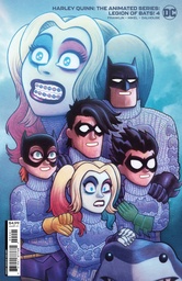 [NOV223552] Harley Quinn: The Animated Series - Legion of Bats! #4 of 6 (Cover B Dan Hipp Card Stock Variant)