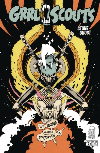 [JAN220261] Grrl Scouts: Stone Ghost #5 of 6 (Cover A Jim Mahfood)