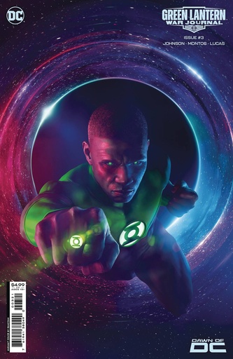 [SEP232877] Green Lantern: War Journal #3 (Cover B Rahzzah Card Stock Variant)