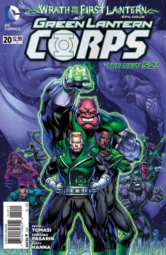 [MAR130227] Green Lantern Corps #20