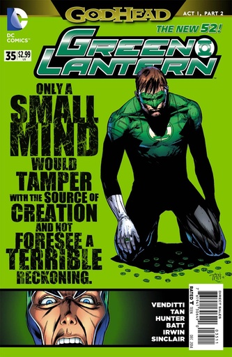 [AUG140298] Green Lantern #35 (Godhead)