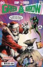 [OCT232855] Green Arrow #7 of 12 (Cover C Trevor Hairsine Santa Card Stock Variant)