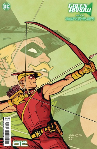 [SEP232914] Green Arrow #6 of 12 (Cover B Chris Samnee Card Stock Variant)