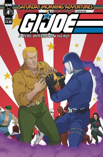 [FEB229803] GI Joe: Saturday Morning Adventures #4 of 4 (Cover A Dan Schoening)