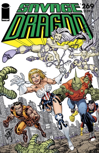 [AUG230540] Savage Dragon #269 (Cover C Erik Larsen)