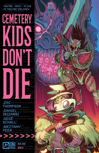 [MAR241809] Cemetery Kids Don't Die #4 of 4 (Cover A Daniel Irizarri)