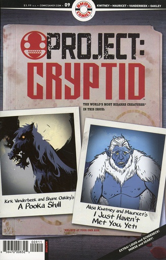 [MAR241203] Project: Cryptid #9