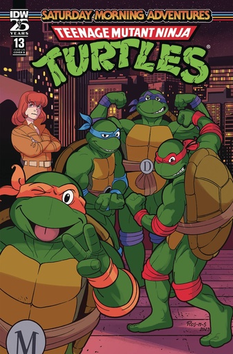 [MAR241187] TMNT: Saturday Morning Adventures Continued #13 (Cover B Ramon Rosanas)