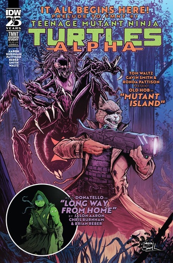 [MAR241175] Teenage Mutant Ninja Turtles: Alpha #1 (Cover B Gavin Smith)