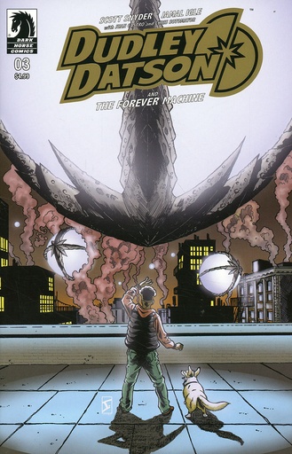 [MAR241074] Dudley Datson and the Forever Machine #3 (Cover B Jamal Igle Foil Variant)