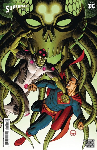 [MAR242977] Superman #14 (Cover C Dave Johnson Card Stock Variant)