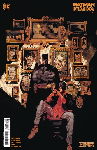 [MAR243026] Batman/Dylan Dog #3 of 3 (Cover B Gigi Cavenago Card Stock Variant)