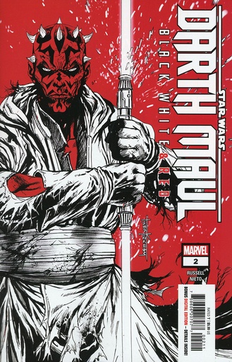 [MAR240823] Star Wars: Darth Maul - Black, White & Red #2