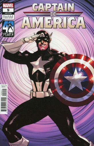 [MAR240792] Captain America #9 (Leinil Francis Yu Black Costume Variant)