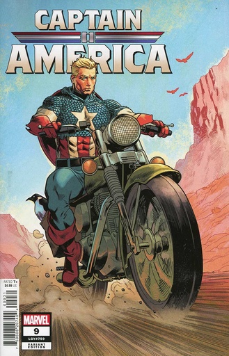 [MAR240791] Captain America #9 (Mike Hawthorne Variant)