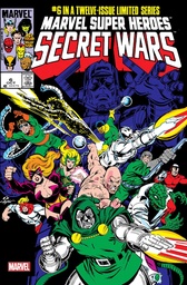 [MAR240776] Marvel Super-Heroes Secret Wars #6 (Facsimile Edition Foil Variant)