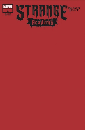 [MAR240562] Strange Academy: Blood Hunt #1 (Blood Red Variant)