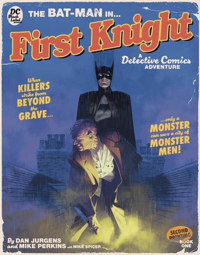 [JAN249154] The Bat-Man: First Knight #1 of 3 (2nd Printing Marc Aspinall Pulp Novel Variant)