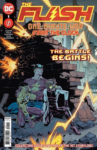 [DEC228905] The Flash: One-Minute War - Start the Clock #1