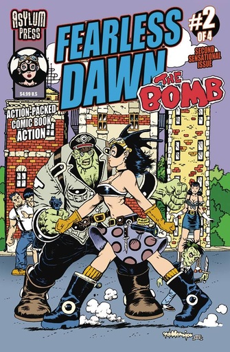 [MAR231196] Fearless Dawn: The Bomb #2 of 4 (Cover A Steve Mannion)