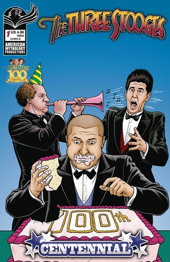 [JAN241314] The Three Stooges: 100th Centennial #1 (Cover A Brendon & Brian Fraim)