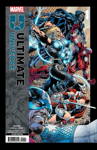 [FEB247044] Ultimate Universe #1 (2nd Printing Bryan Hitch Variant)